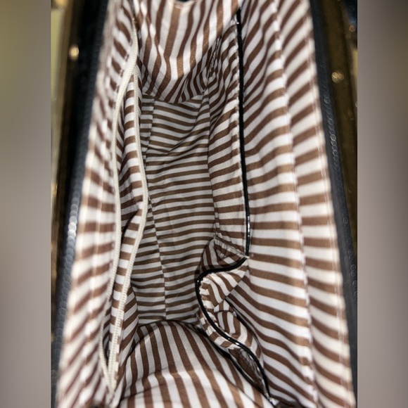 BLACK AND GOLD SPARTINA 449 PURSE - Picture 2 of 3